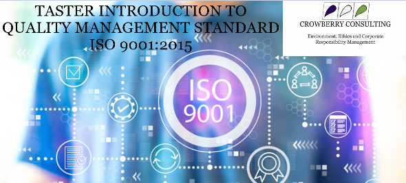 ISO 9001 Taster Course